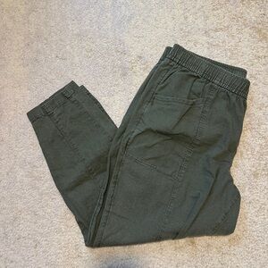 Old Navy Olive Green Drawstring Pants